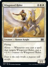 天馬の乗り手/Wingsteed Rider 【英語版】 [2X2-白C]