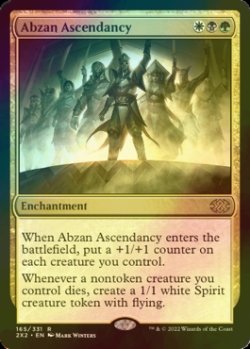 画像1: [FOIL] アブザンの隆盛/Abzan Ascendancy 【英語版】 [2X2-金R]