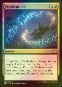 [FOIL] 予言の稲妻/Prophetic Bolt 【英語版】 [2X2-金U]