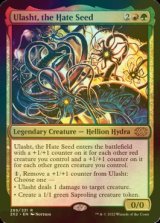 [FOIL] 憎悪の種、ウラシュト/Ulasht, the Hate Seed 【英語版】 [2X2-金R]