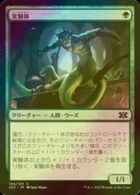 [FOIL] 実験体/Experiment One 【日本語版】 [2X2-緑C]