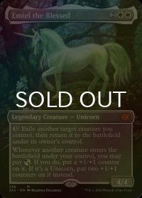 [FOIL] 祝福されたエミエル/Emiel the Blessed (全面アート・海外産ブースター版) 【英語版】 [2X2-白MR]
