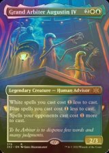 [FOIL] アウグスティン四世大判事/Grand Arbiter Augustin IV (全面アート・海外産ブースター版) 【英語版】 [2X2-金R]