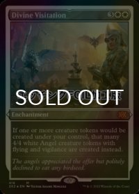 [FOIL] 神聖な訪問/Divine Visitation (エッチング仕様) 【英語版】 [2X2-白MR]