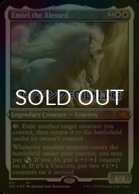 [FOIL] 祝福されたエミエル/Emiel the Blessed (エッチング仕様) 【英語版】 [2X2-白MR]