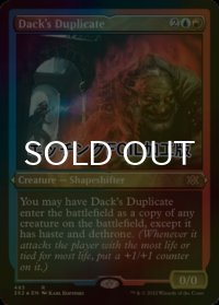 [FOIL] ダクの複製/Dack's Duplicate (エッチング仕様) 【英語版】 [2X2-金R]