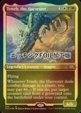 [FOIL] 収穫するものテネブ/Teneb, the Harvester (エッチング仕様) 【英語版】 [2X2-金R]