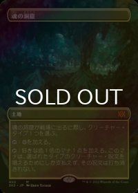 [FOIL] 魂の洞窟/Cavern of Souls (全面アート・海外産ブースター版) 【日本語版】 [2X2-土地MR]
