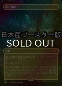 [FOIL] 魂の洞窟/Cavern of Souls ● (全面アート・日本産ブースター版) 【日本語版】 [2X2-土地MR]