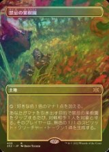 [FOIL] 禁忌の果樹園/Forbidden Orchard (全面アート・海外産ブースター版) 【日本語版】 [2X2-土地R]