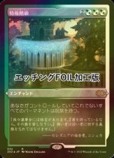 [FOIL] 特権階級/Privileged Position (エッチング仕様) 【日本語版】 [2X2-金R]