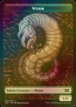 画像1: [FOIL] 蟲/WORM 【英語版】 [2X2-トークン]