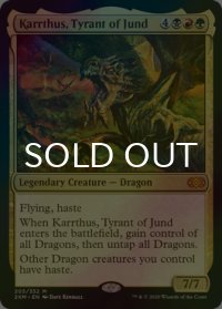 [FOIL] ジャンドの暴君、カーサス/Karrthus, Tyrant of Jund 【英語版】 [2XM-金MR]