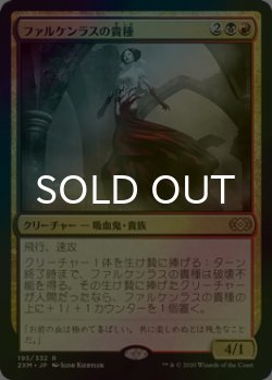 画像1: [FOIL] ファルケンラスの貴種/Falkenrath Aristocrat 【日本語版】 [2XM-金R]