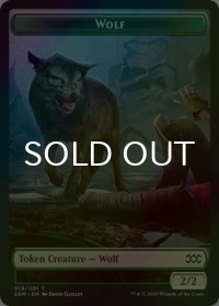 [FOIL] 狼/WOLF 【英語版】 [2XM-トークン]