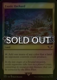 [FOIL] 風変わりな果樹園/Exotic Orchard (サージ仕様) 【英語版】 [40K-土地R]