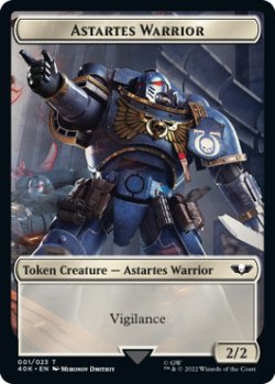 画像2: ロボット/ROBOT & アスタルテス・戦士/ASTARTES WARRIOR No.001 【英語版】 [40K-トークン]