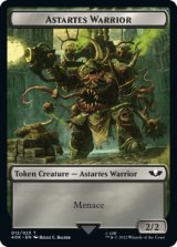 [FOIL] アスタルテス・戦士/ASTARTES WARRIOR No.012 & プレーグベアラー・オヴ・ナーグル/PLAGUEBEARER OF NURGLE (サージ仕様) 【英語版】 [40K-トークン]