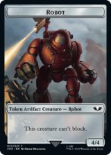 ロボット/ROBOT & アスタルテス・戦士/ASTARTES WARRIOR No.001 【英語版】 [40K-トークン]