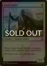 [FOIL] 忠誠な歩哨/Loyal Sentry 【英語版】 [A25-白C]