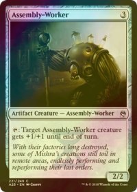 [FOIL] 組立作業員/Assembly-Worker 【英語版】 [A25-灰C]