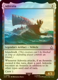 [FOIL] アドレスティア号/Adrestia 【英語版】 [ACR-灰U]