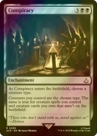 [FOIL] 奸謀/Conspiracy 【英語版】 [ACR-黒R]