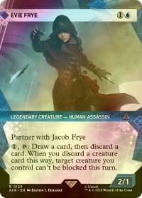 [FOIL] エヴィー・フライ/Evie Frye (ショーケース版) 【英語版】 [ACR-青R]