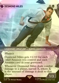 [FOIL] デズモンド・マイルズ/Desmond Miles (ショーケース版) 【英語版】 [ACR-黒R]