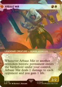 [FOIL] アルバーズ・ミール/Arbaaz Mir (ショーケース版) 【英語版】 [ACR-金U]