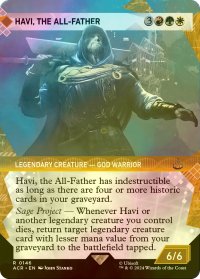 [FOIL] 万物の父、ハーヴィ/Havi, the All-Father (ショーケース版) 【英語版】 [ACR-金R]