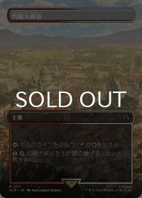 灼陽大峡谷/Sunbaked Canyon (全面アート版) 【日本語版】 [ACR-土地R]