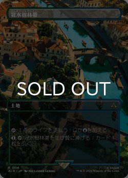 画像1: 冠水樹林帯/Waterlogged Grove (全面アート版) 【日本語版】 [ACR-土地R]