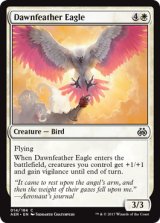 暁羽の鷲/Dawnfeather Eagle 【英語版】 [AER-白C]