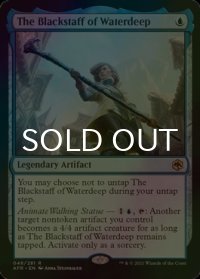 [FOIL] ウォーターディープの黒杖/The Blackstaff of Waterdeep 【英語版】 [AFR-青R]