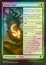 [FOIL] ドルイド・クラス/Druid Class 【英語版】 [AFR-緑U]