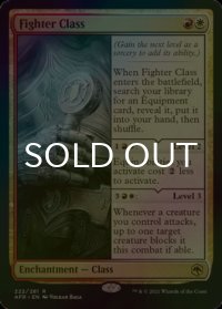 [FOIL] ファイター・クラス/Fighter Class 【英語版】 [AFR-金R]