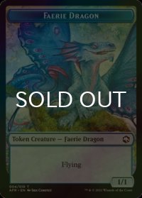 [FOIL] フェアリー・ドラゴン/FAERIE DRAGON 【英語版】 [AFR-トークン]