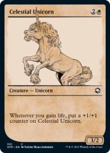 天界のユニコーン/Celestial Unicorn (ショーケース版) 【英語版】 [AFR-白C]