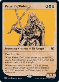 ドリッズト・ドゥアーデン/Drizzt Do'Urden (ショーケース版) 【英語版】 [AFR-金R]