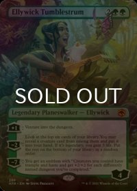[FOIL] エリーウィック・タンブルストロム/Ellywick Tumblestrum (全面アート・海外産ブースター版) 【英語版】 [AFR-緑MR]