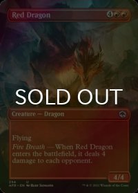 [FOIL] レッド・ドラゴン/Red Dragon (全面アート版) 【英語版】 [AFR-赤U]