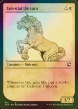 [FOIL] 天界のユニコーン/Celestial Unicorn (ショーケース版) 【英語版】 [AFR-白C]