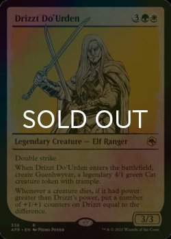 画像1: [FOIL] ドリッズト・ドゥアーデン/Drizzt Do'Urden (ショーケース・海外産ブースター版) 【英語版】 [AFR-金R]