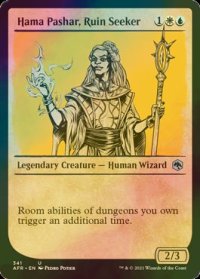[FOIL] 遺跡探し、ハーマ＝パシャール/Hama Pashar, Ruin Seeker (ショーケース版) 【英語版】 [AFR-金U]