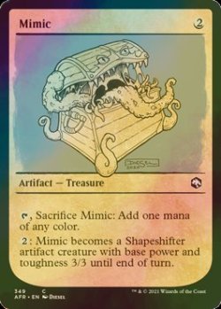 画像1: [FOIL] ミミック/Mimic (ショーケース版) 【英語版】 [AFR-灰C]