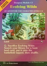 [FOIL] 進化する未開地/Evolving Wilds (ショーケース版) 【英語版】 [AFR-土地C]