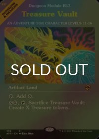 [FOIL] 宝物庫/Treasure Vault (ショーケース・海外産ブースター版) 【英語版】 [AFR-土地R]
