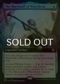 [FOIL] ウォーターディープの黒杖/The Blackstaff of Waterdeep (拡張アート版) 【英語版】 [AFR-青R]