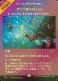 [FOIL] ダンジョンの入口/Dungeon Descent (ショーケース・海外産ブースター版) 【日本語版】 [AFR-土地R]